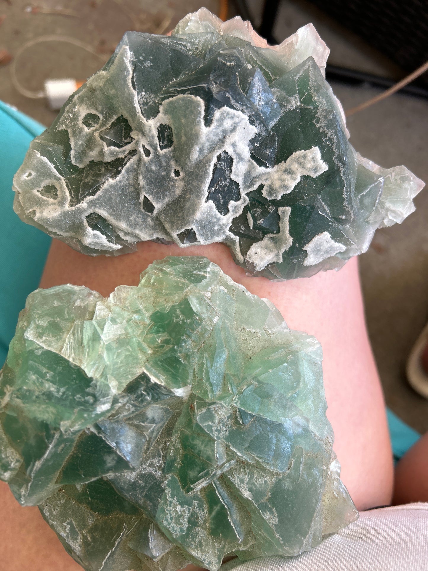 Vera Cruz Am and Green Fluorite