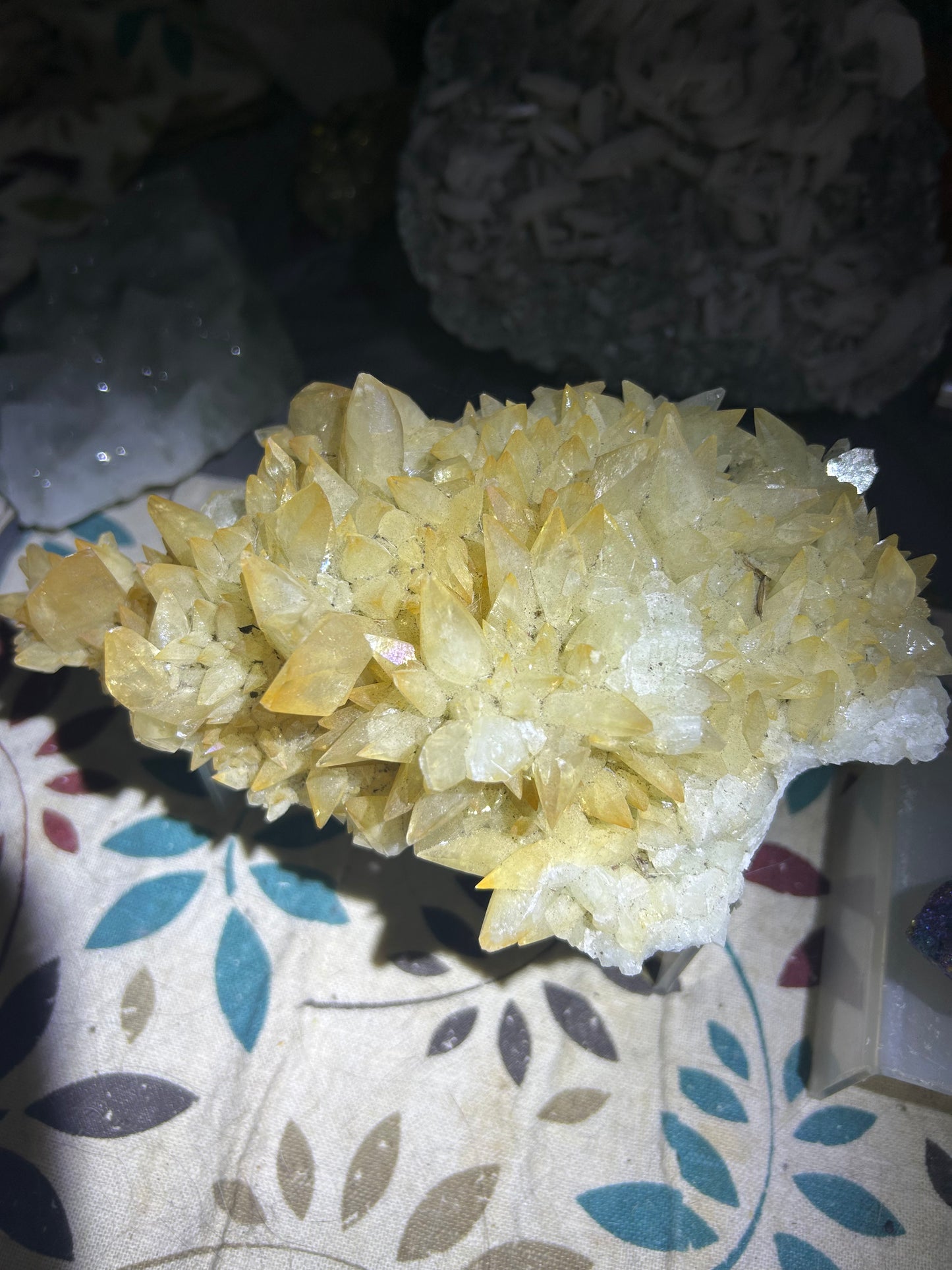 Yellow Dog Tooth Calcite