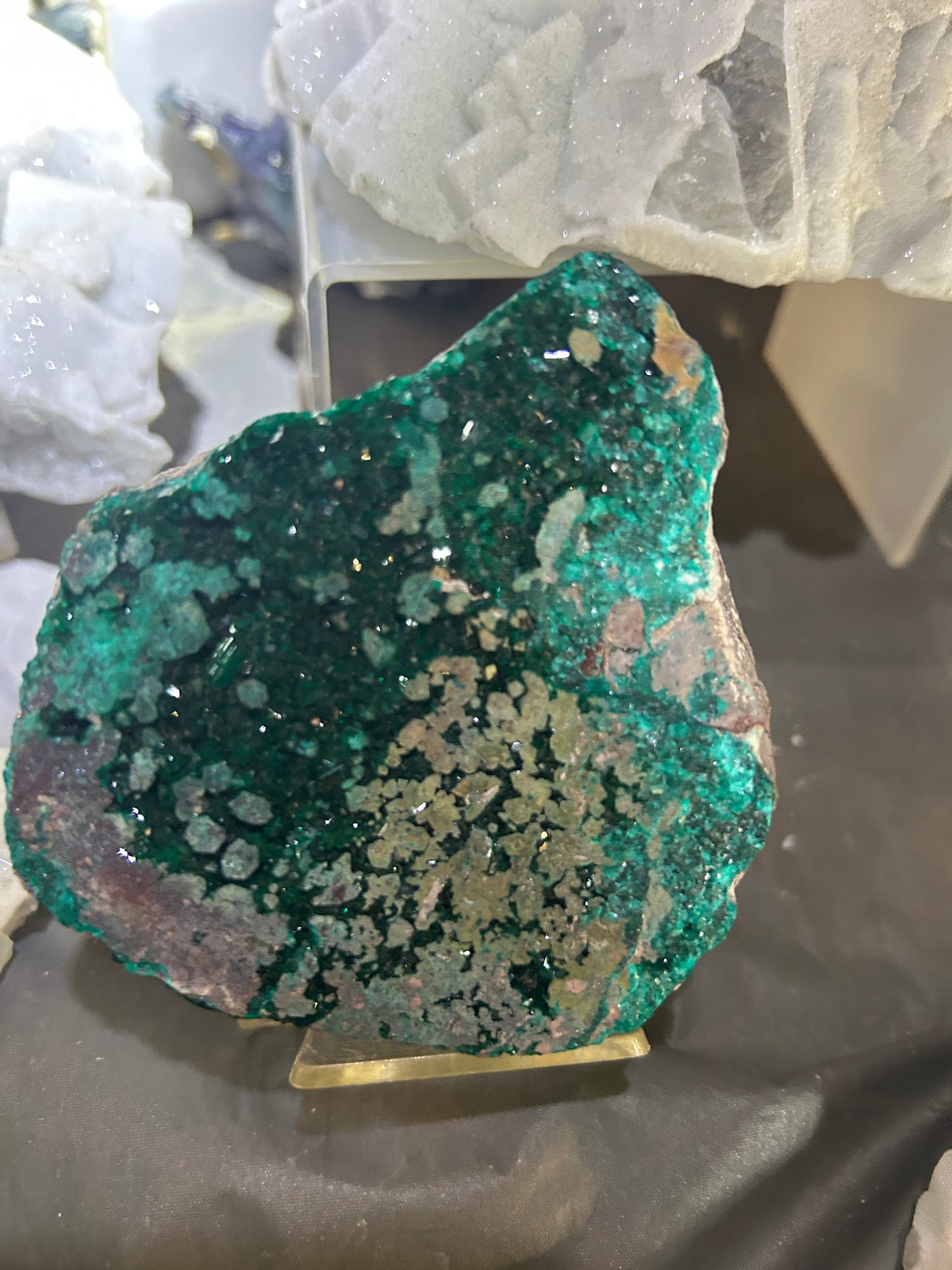 Dioptase Cluster