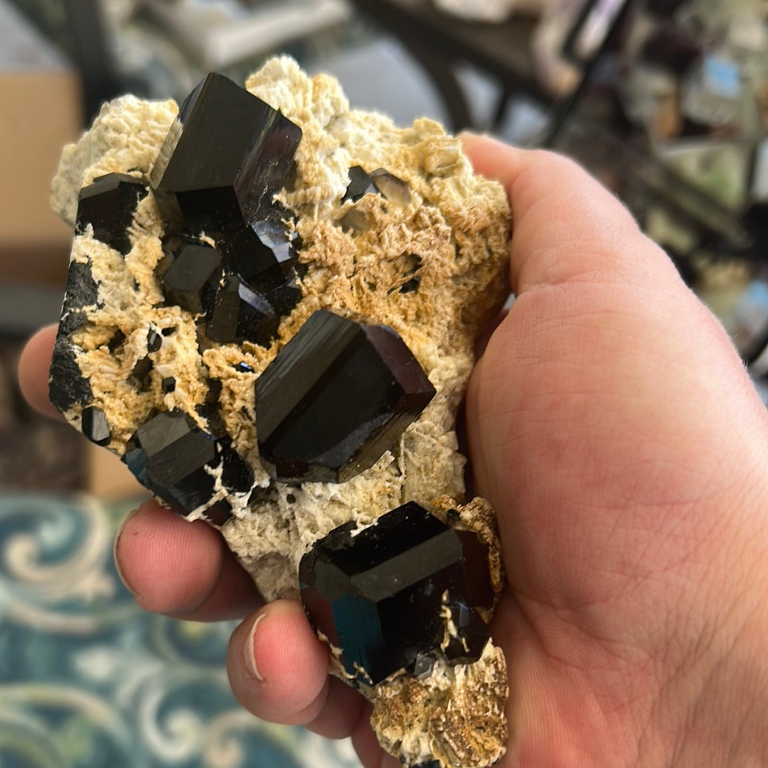 Black tourmaline Mario