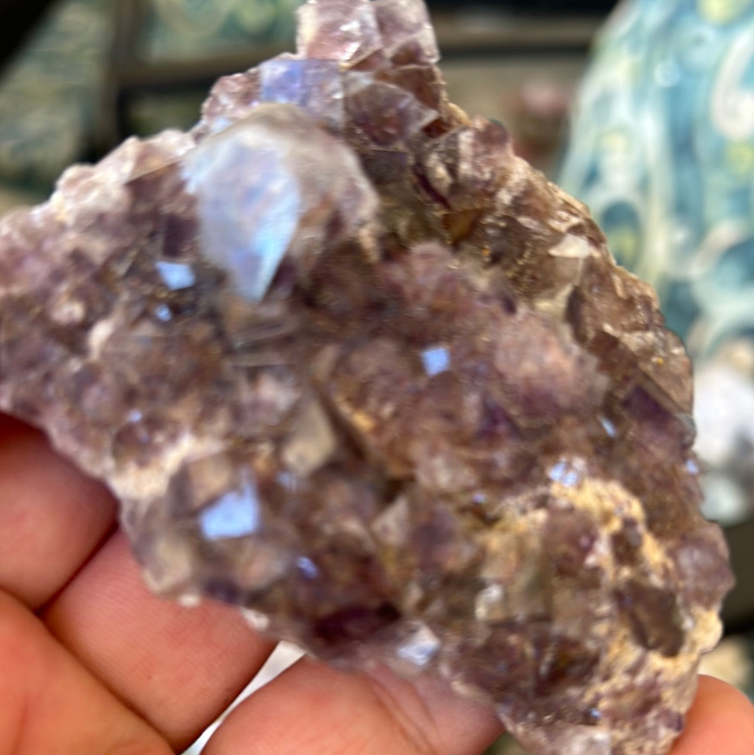 YGX Red Phantom Fluorite mejustme