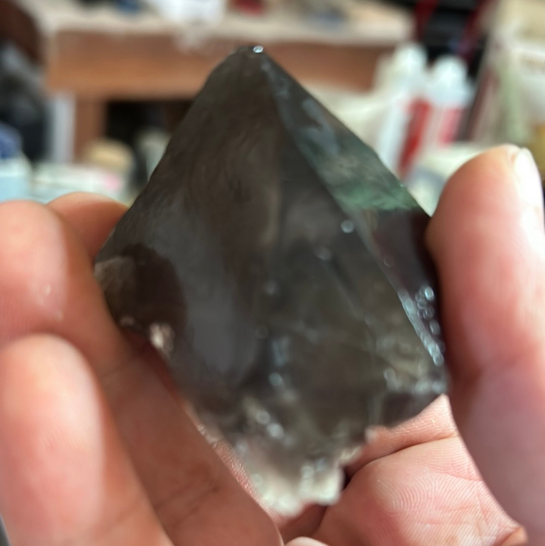 Black capped Thunder Bay amethyst Kevin