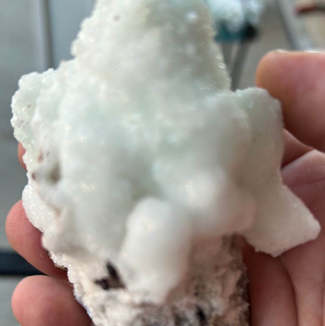Purple sided fluorite Christie