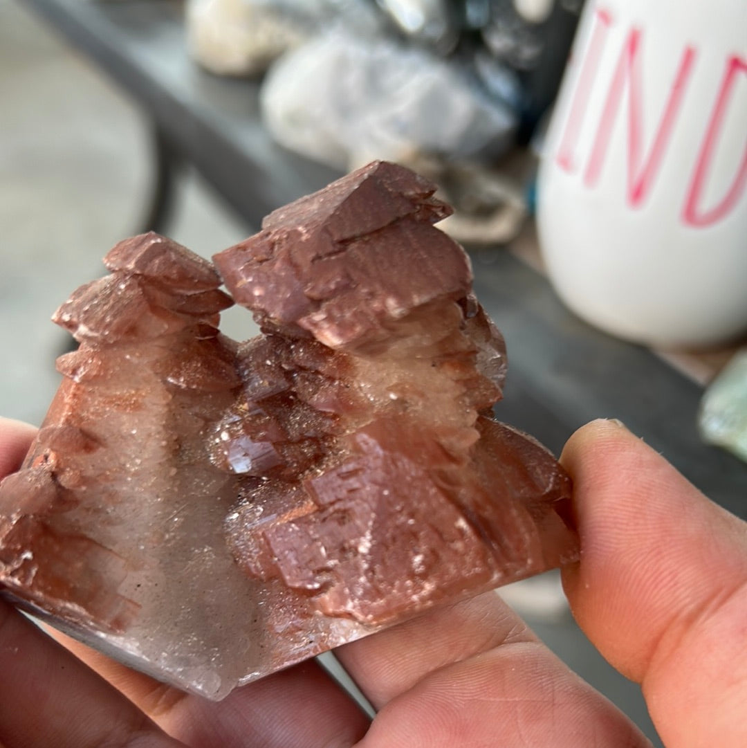 Purple sided fluorite Christie