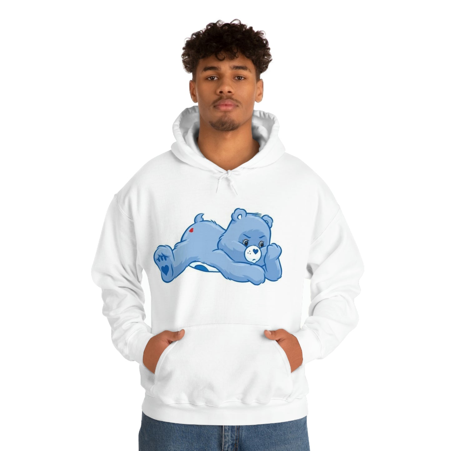 Grumpy Bear Unisex Heavy Blend™ Hooded Sweatshirt