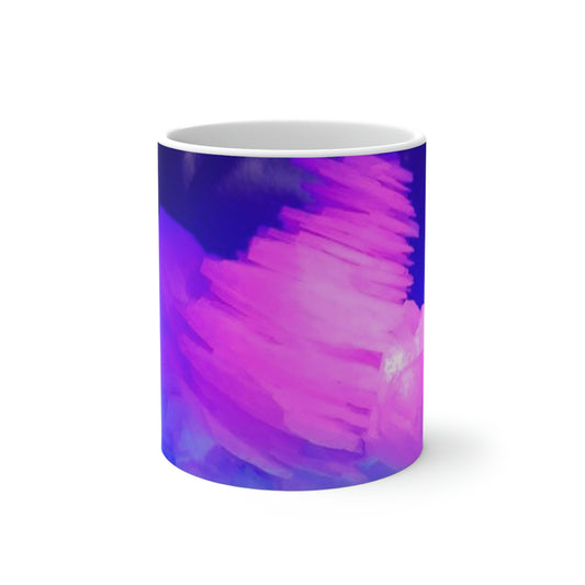 Color Changing Mug Glowing Pink Calcite
