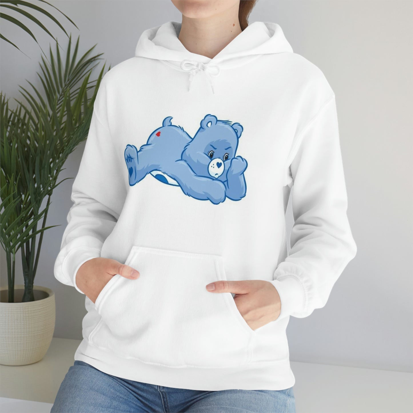 Grumpy Bear Unisex Heavy Blend™ Hooded Sweatshirt