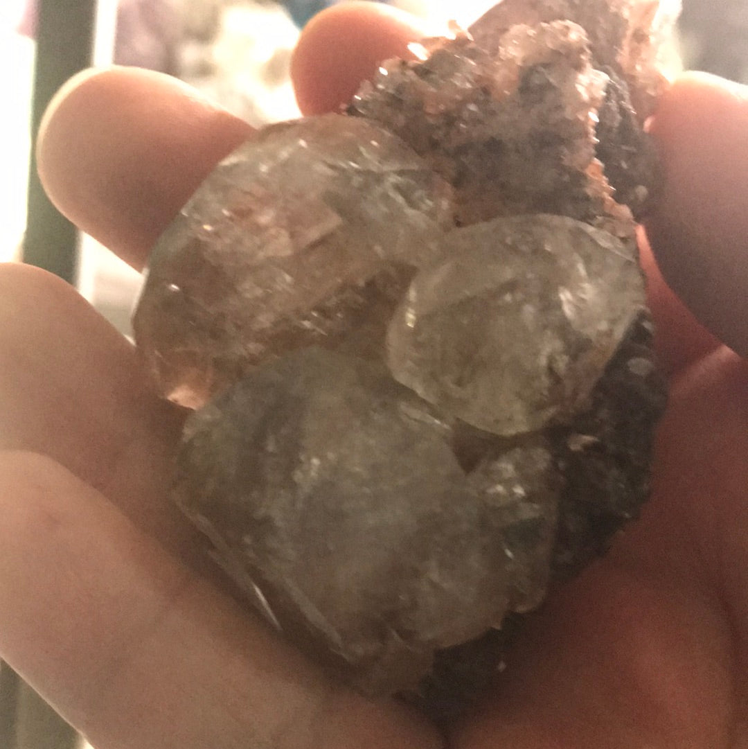 Red diamond calcite bunger