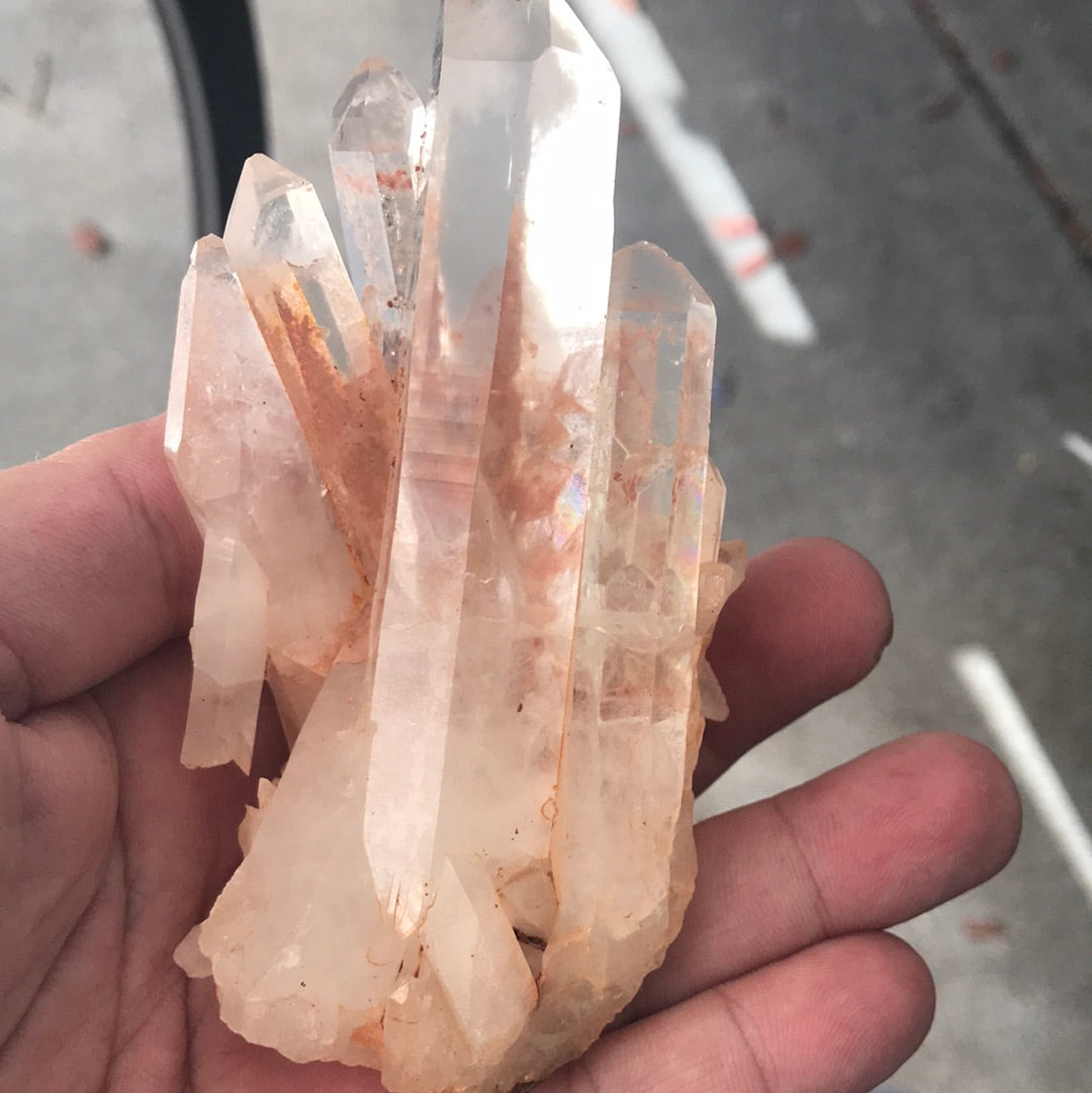 Pink Madagascar Quartz Seastar