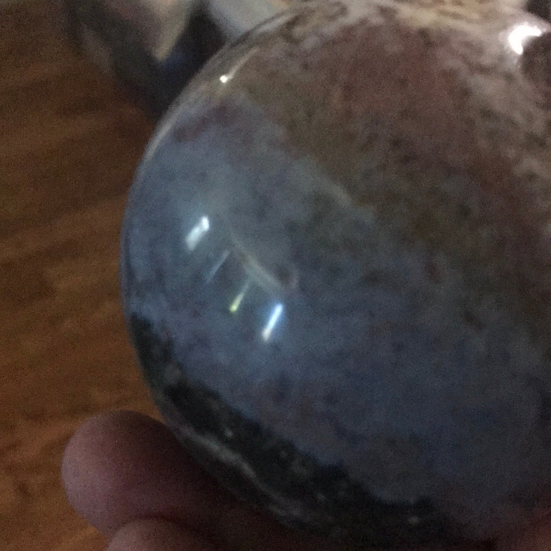 Ocean jasper sphere claim