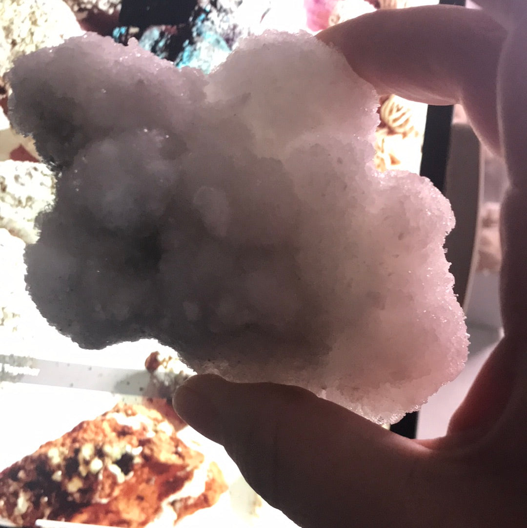 Selenite and novacekite melisa