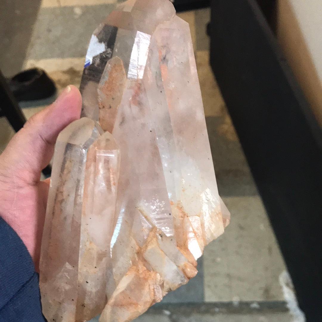 Pink Madagascar quartz Lindsey
