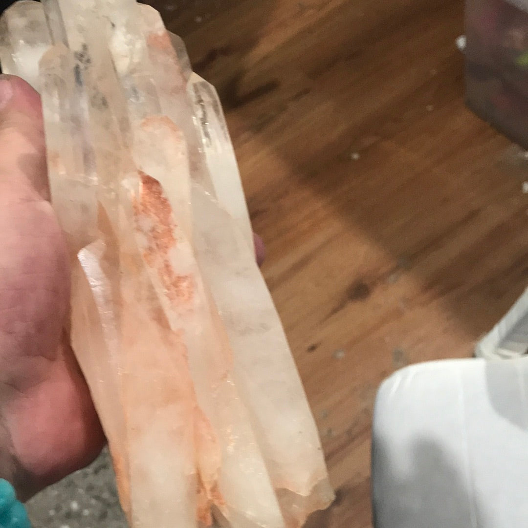 Velvet Malachite Madagascar pink quartz