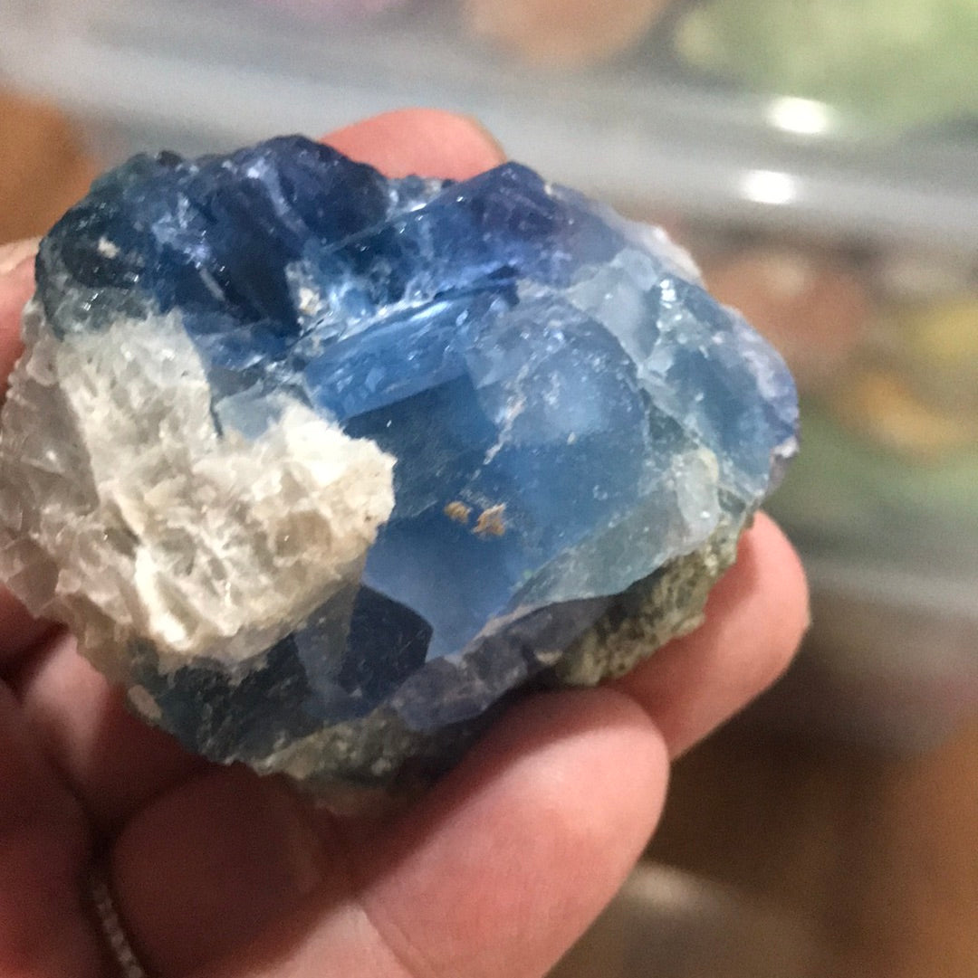 Blue fluorite Sammi