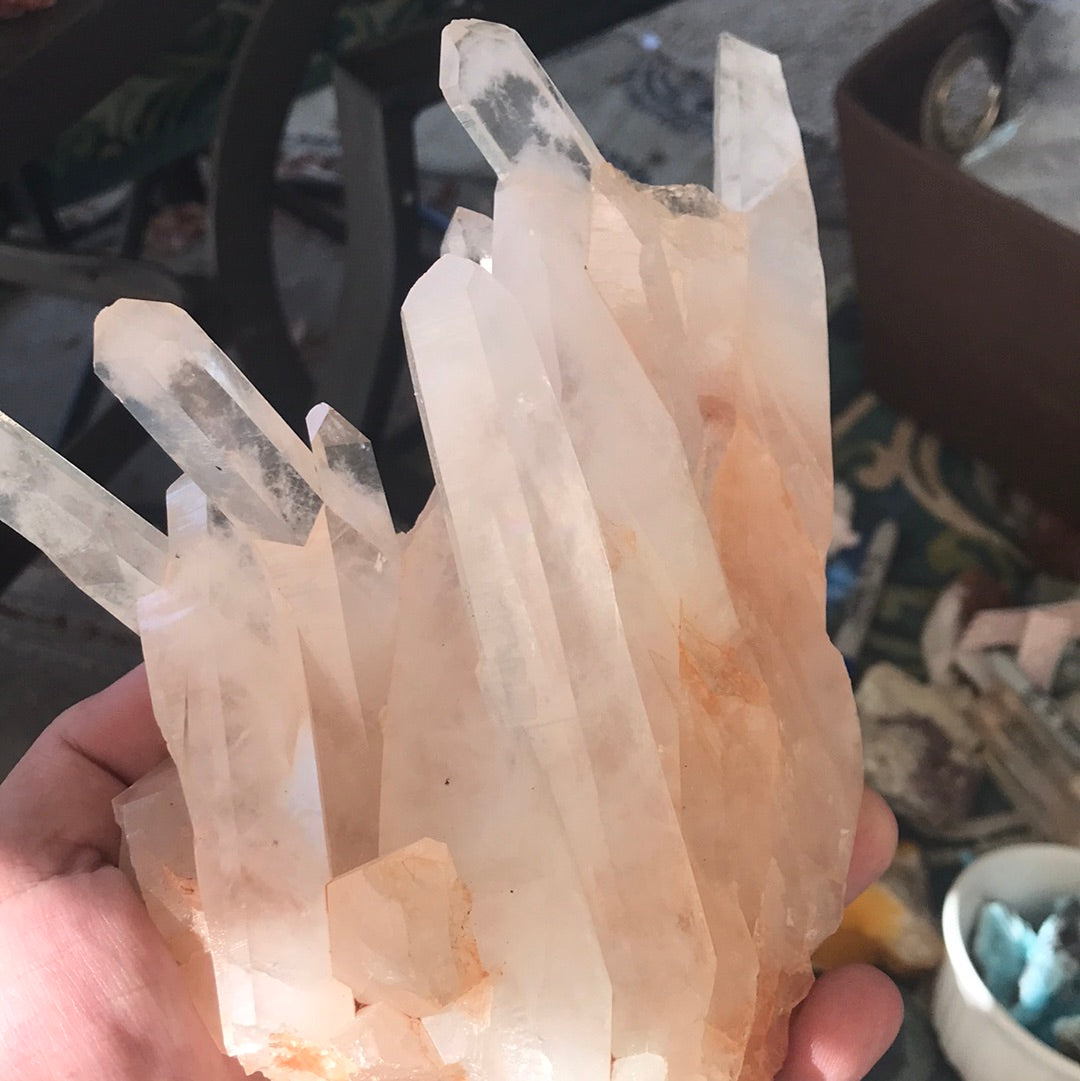 Pink Madagascar Quartz Wendy