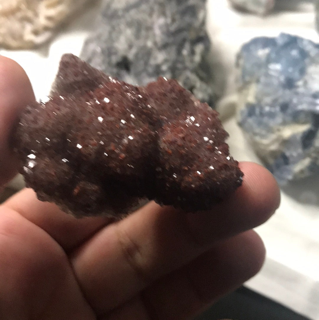 Thunderbay Amethyst and phantom fluorite Ashes877