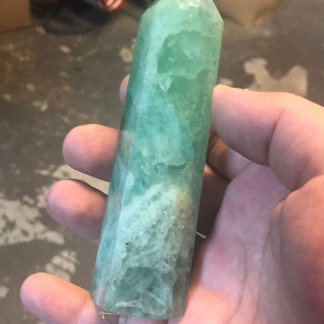 Green Fluorite tower claim dinger