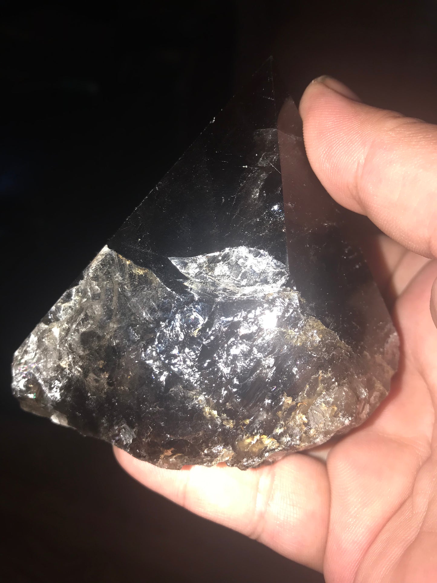 S1 Smokey Quartz Raw Point