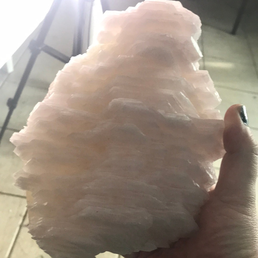 Pink pagoda calcite melisa