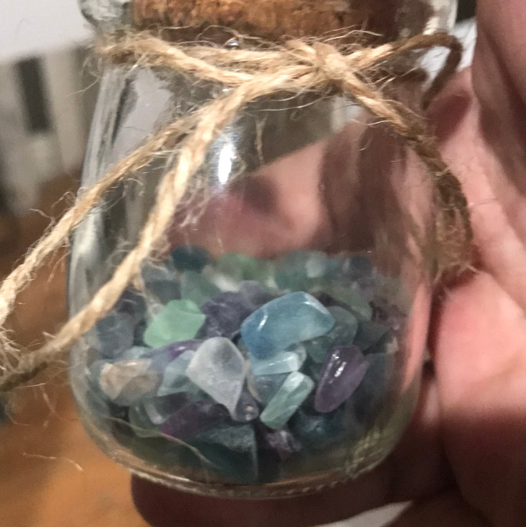 Purple Phantom Fluorite Britt