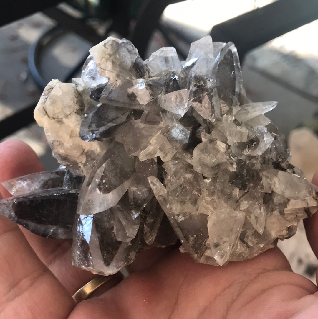 Phantom Calcite pyrite Kristen