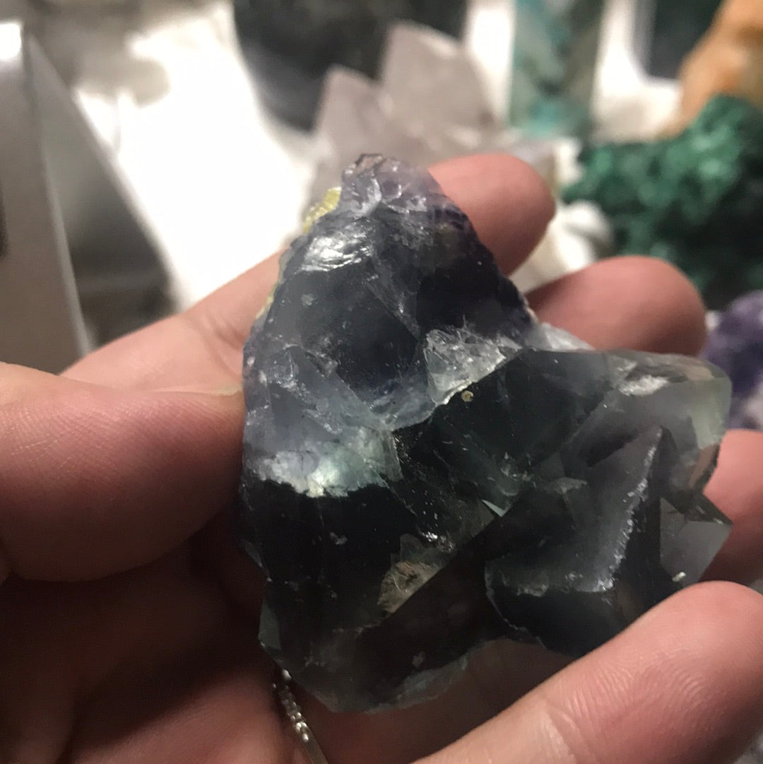 Thunderbay Amethyst and phantom fluorite Ashes877