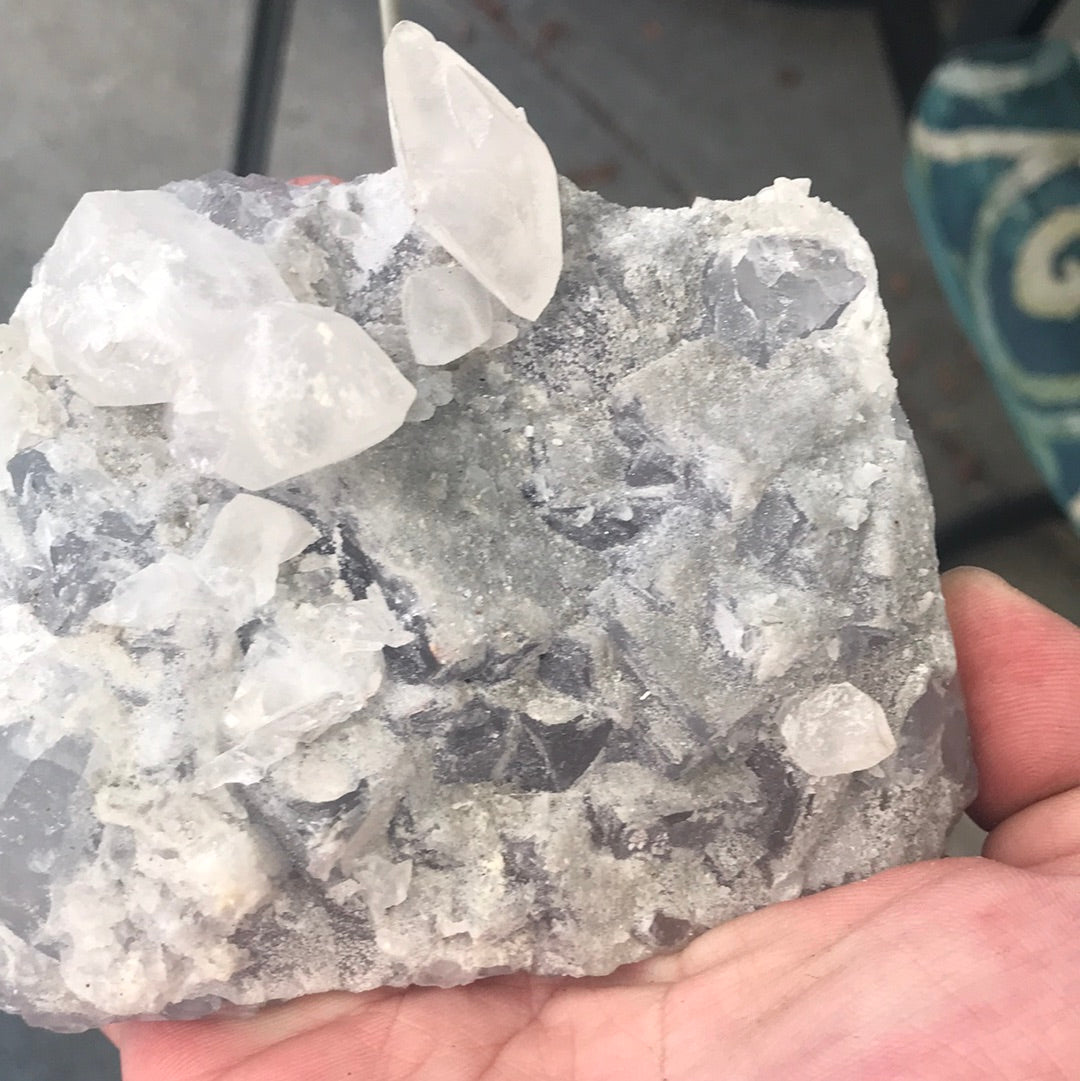 Purple tanzanite intuitive blue sugar fluorite