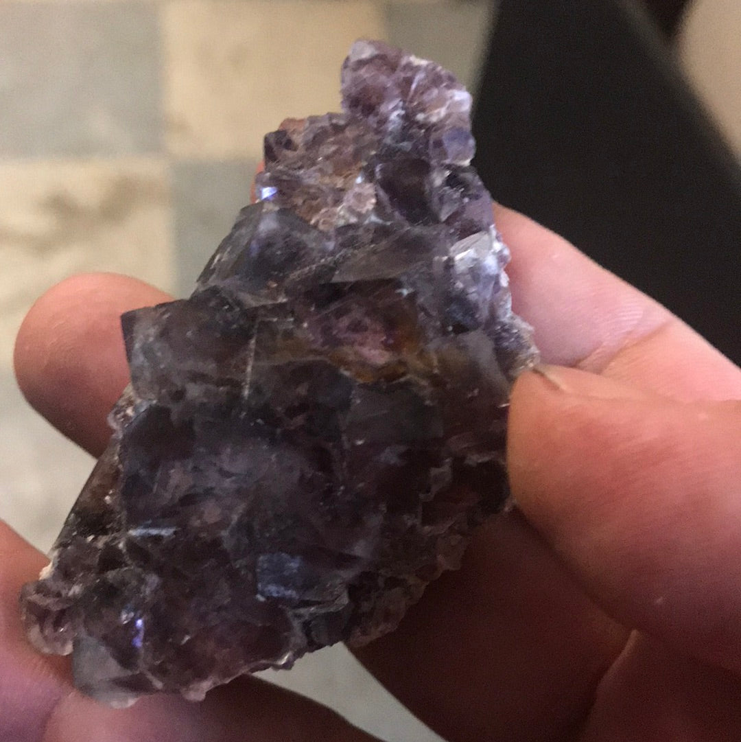 Melisa Red Mushroom Calcite