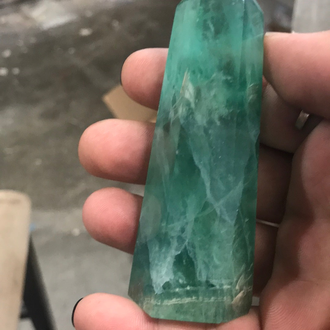 Green fluorite tower live claim