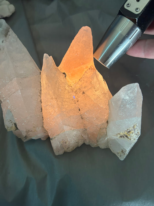 Rare Pink Dogtooth Calcite