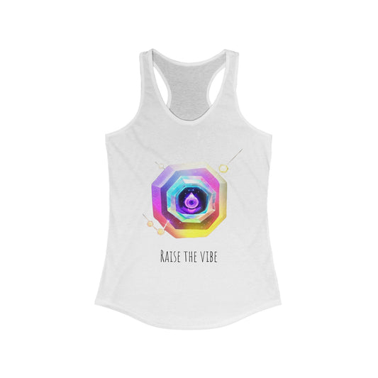 Generation Crystal Raise The Vibe Women's Ideal Racerback Tank