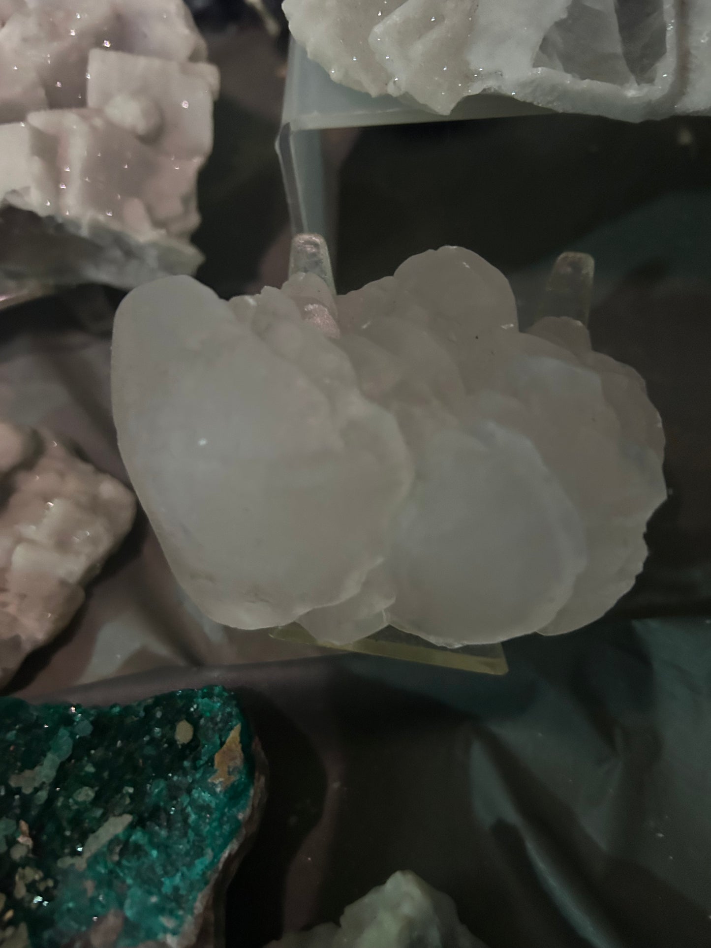 Pink Mushroom Calcite (Pagoda Calcite)