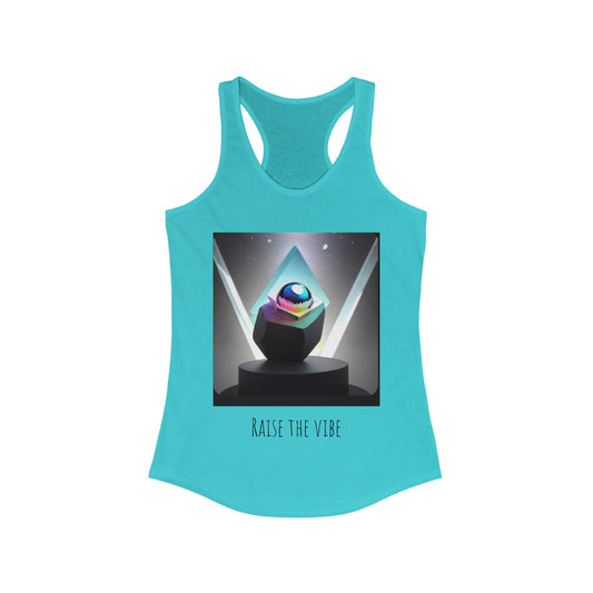 Generation Crystal Raise The Vibe Women's Ideal Racerback Tank