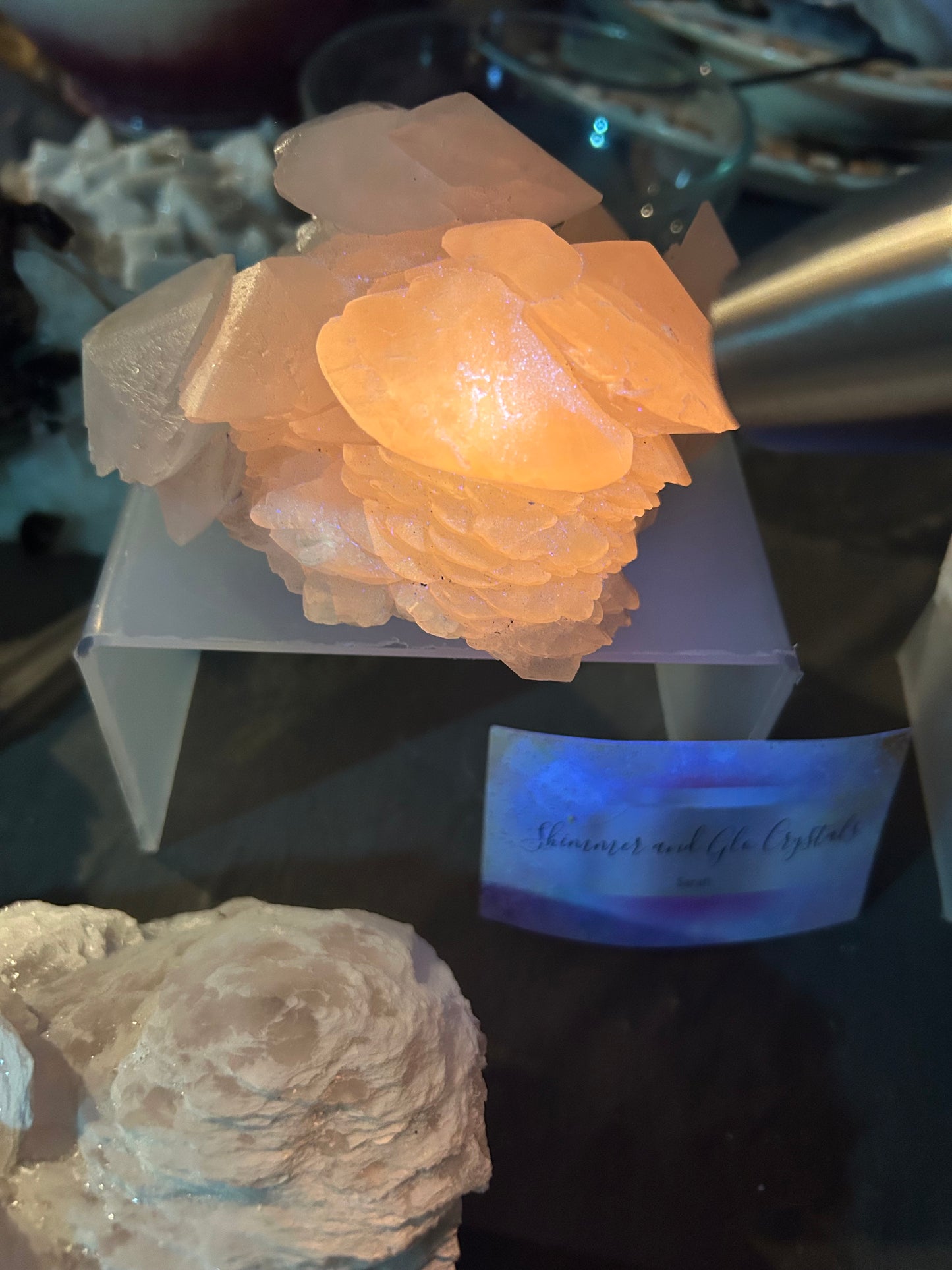 Rare Pink Pagoda Calcite