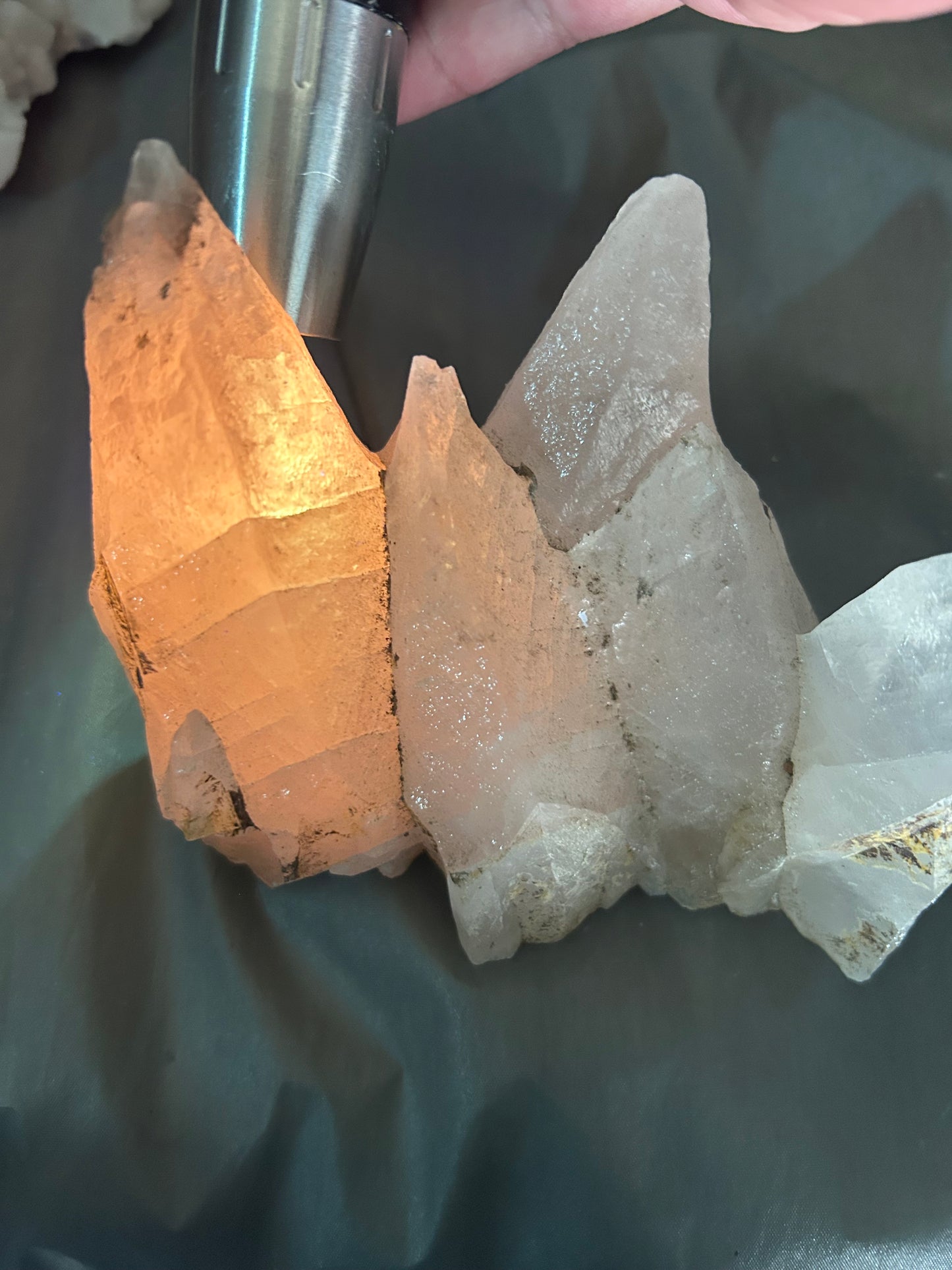 Rare Pink Dogtooth Calcite