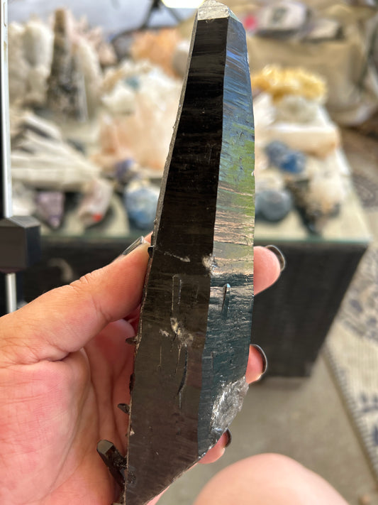 Black quartz point Patricia