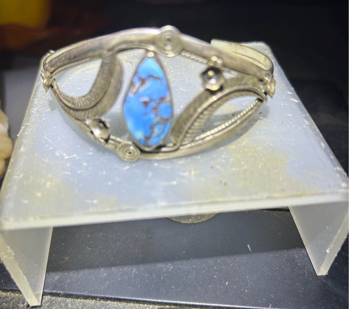 Sterling Silver Turquoise Cuff Bracelet