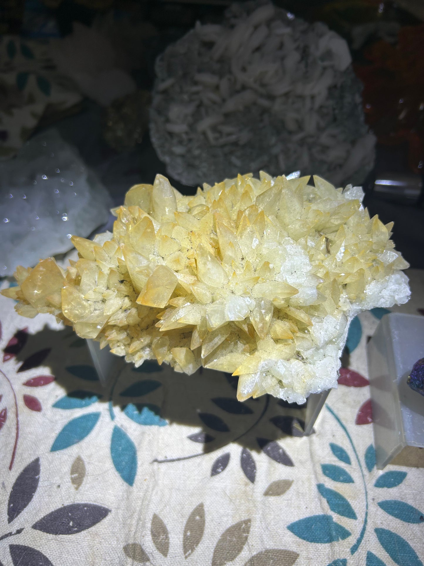 Yellow Dog Tooth Calcite