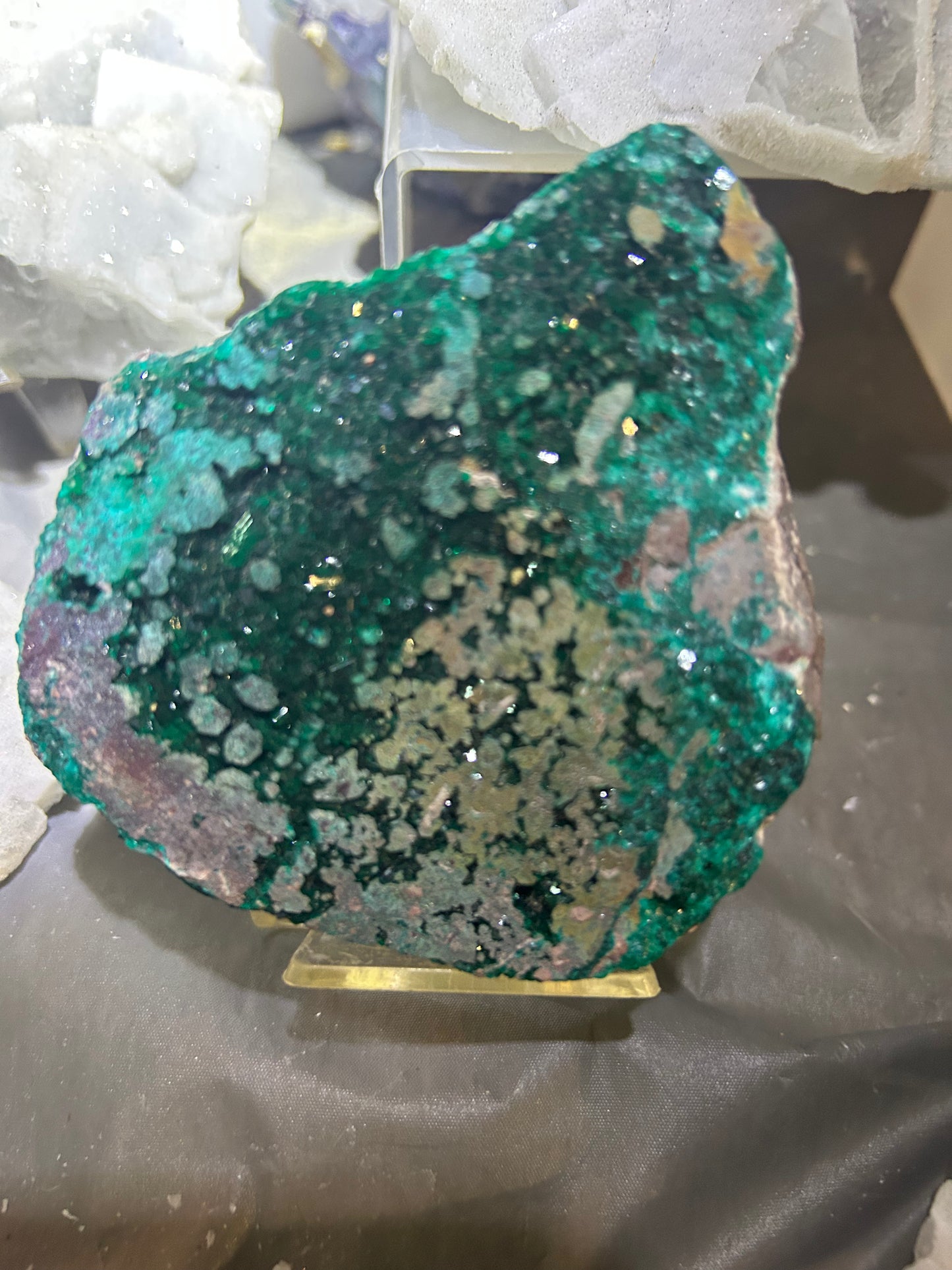 Dioptase Cluster