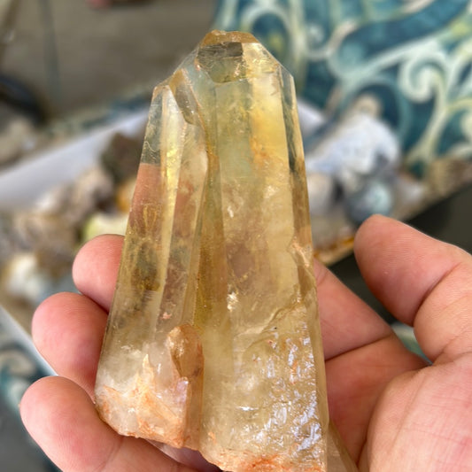 Citrine Miss D Phantom calcite