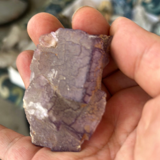 Purple Sided Fluorite Chanda