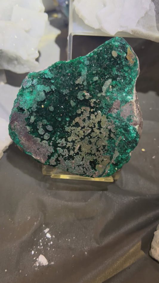 Dioptase Cluster