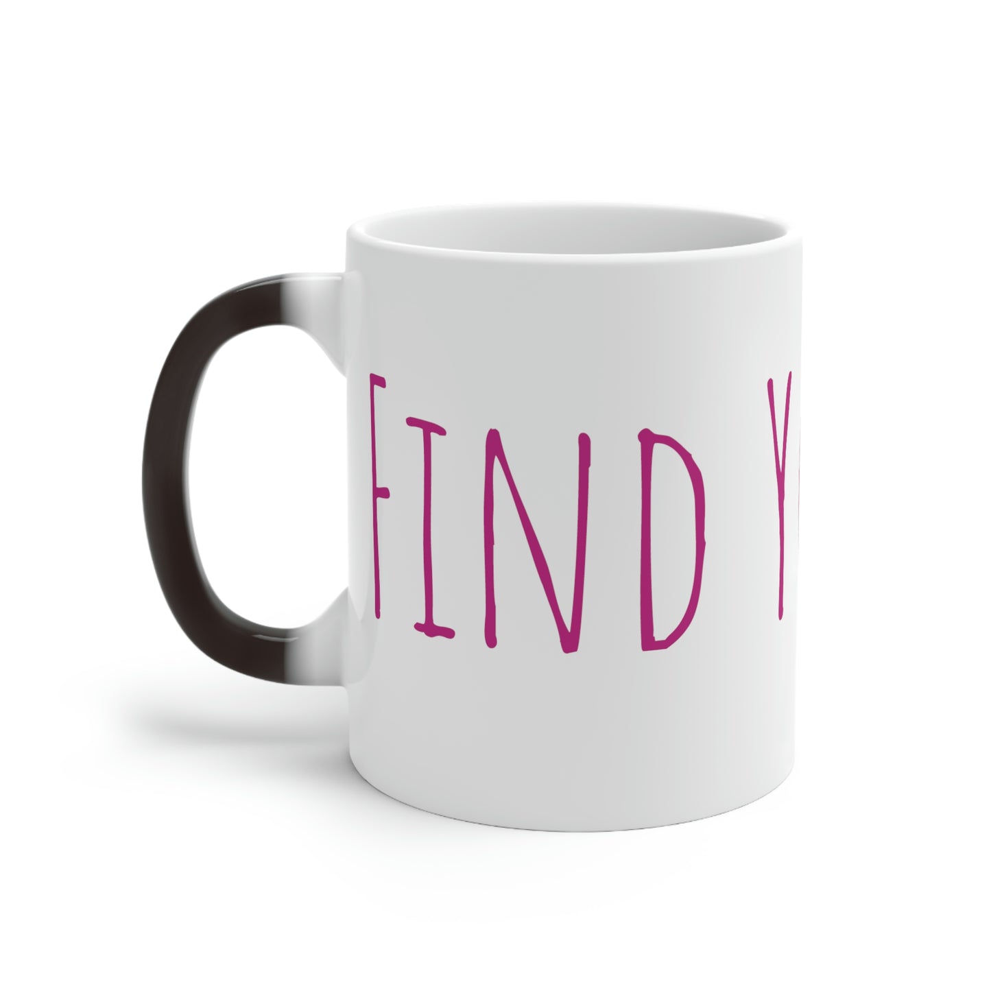 Color Changing Mug Shimmer and Glo Crystals Merchandise