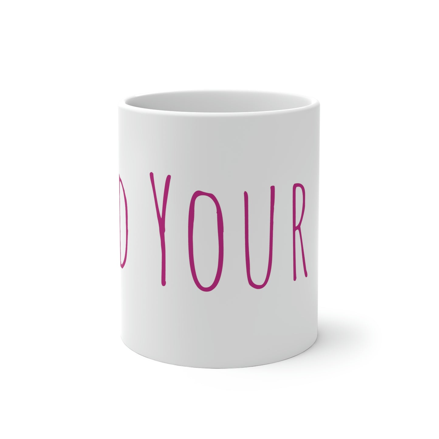 Color Changing Mug Shimmer and Glo Crystals Merchandise