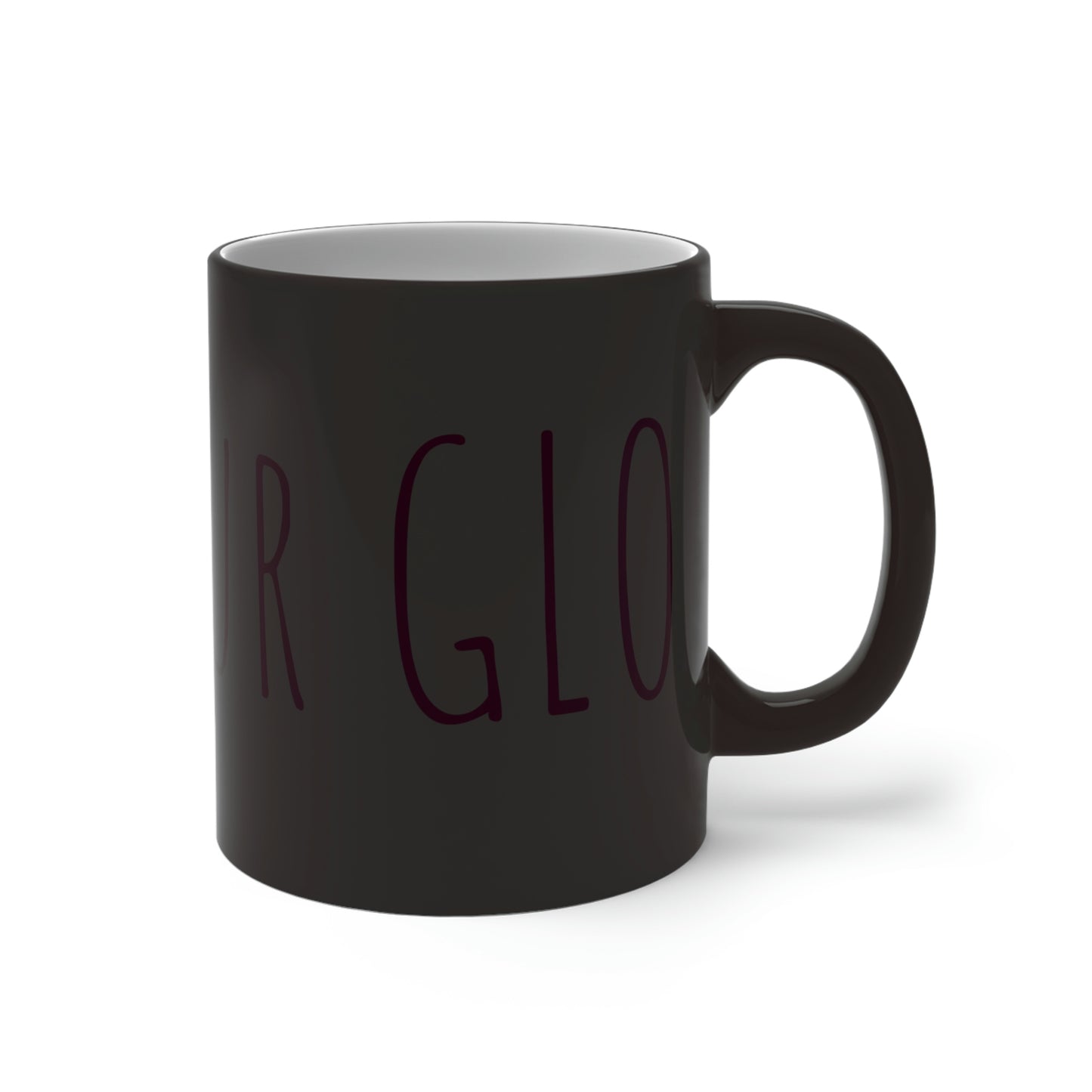 Color Changing Mug Shimmer and Glo Crystals Merchandise