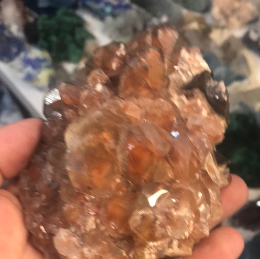 Red calcite Mandy