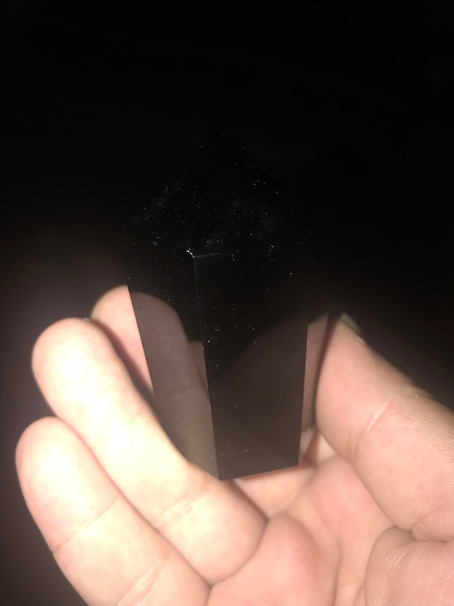 Black Obsidian Cupcake