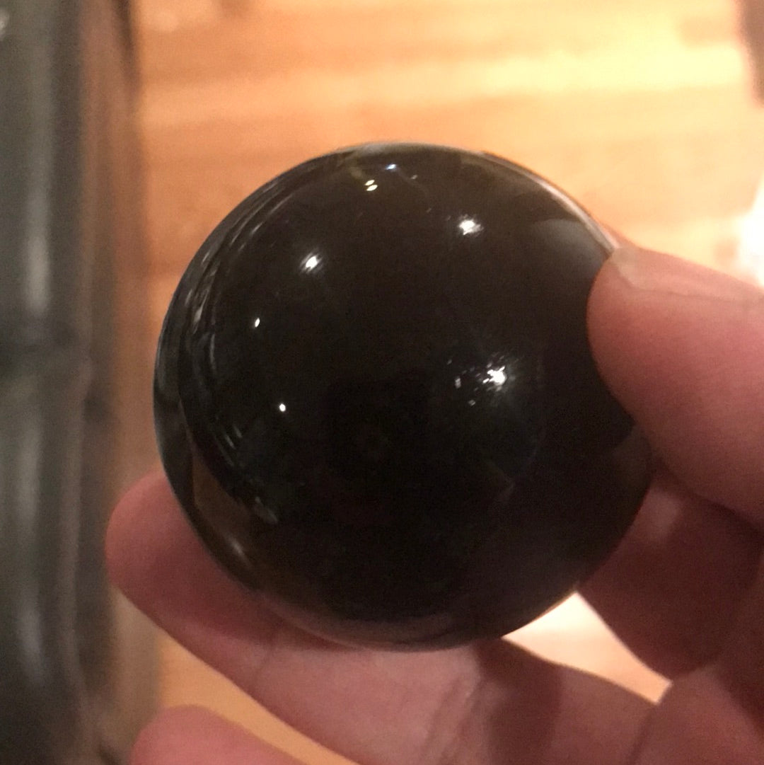 Black Obsidian Sphere