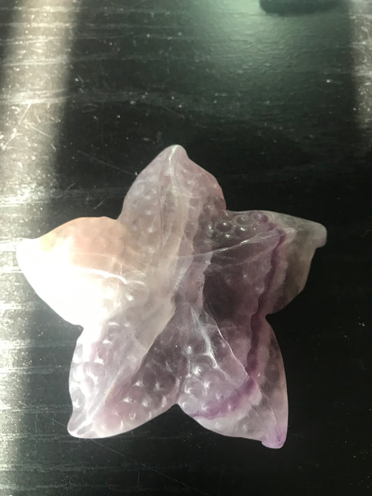 Fluorite Sea Star Carving #4