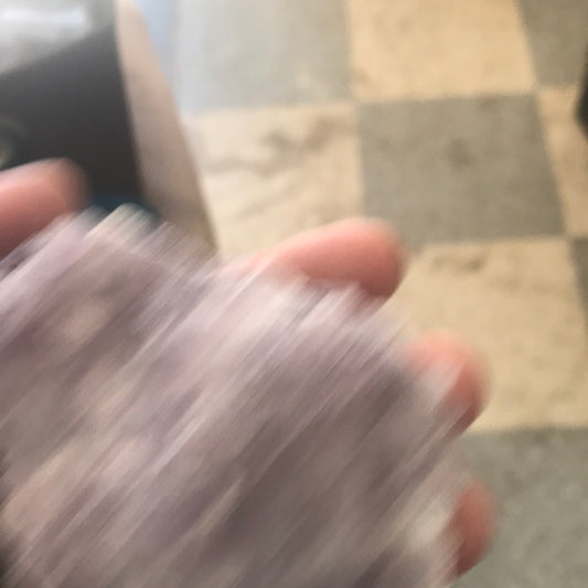 Purple sugar fluorite Jenn